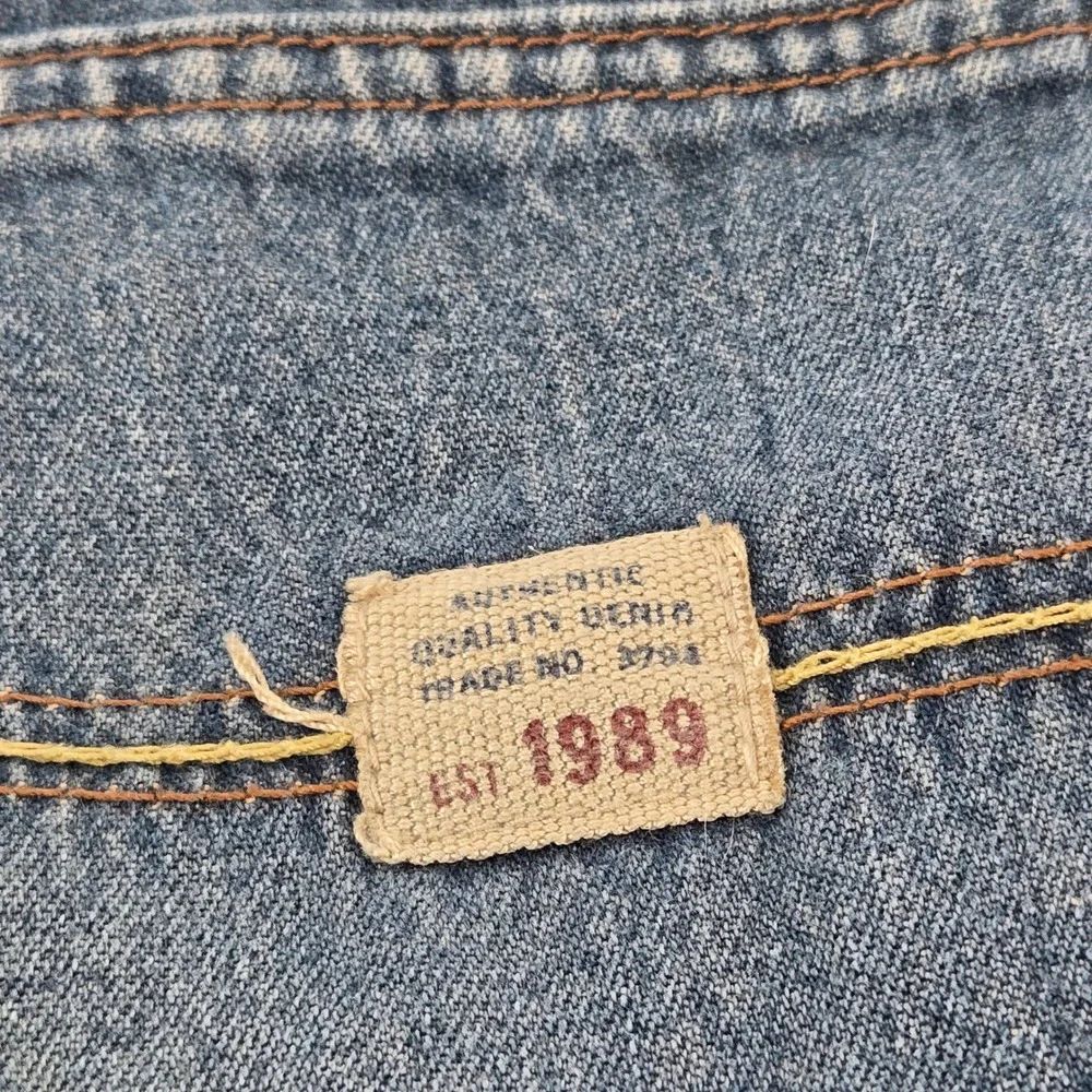 The Children's Place Carpenter Jeans Boys Size 6 Denim Y2K Wide Leg Vintage